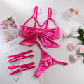 3PCS Bowknot Sexy Lingerie Set 3188 - SWEETKAMA