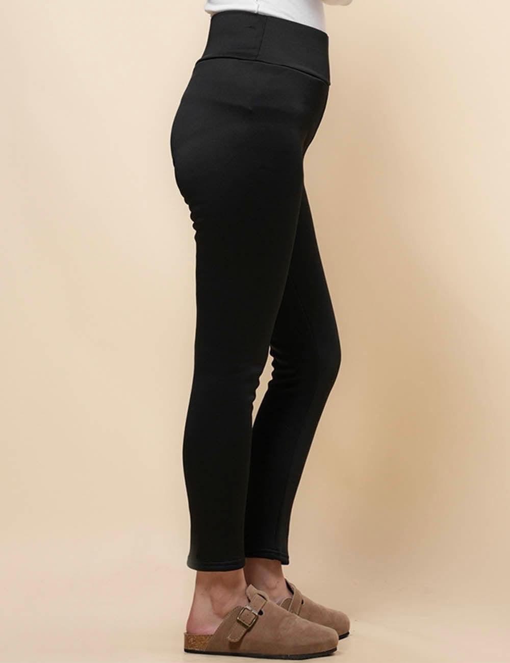 Ladies Inside Fleece Velvet Legging Pants SKP4983