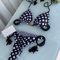 Ladies Tassel Tie Neck Strap Sexy Fashion Bikini Set GY02 - SWEETKAMA