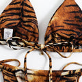 Animal Print String Tie 2PCS Bikini Set Y57 - SWEETKAMA