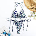 Animal Print String Tie 2PCS Bikini Set Y57 - SWEETKAMA