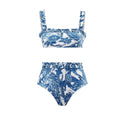 Dargonfly Print 2PCS Bikini Set with Cover Y91 - SWEETKAMA