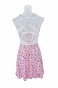 Delicate Floral Print V-Neck Chemise HF-4108 - SWEETKAMA