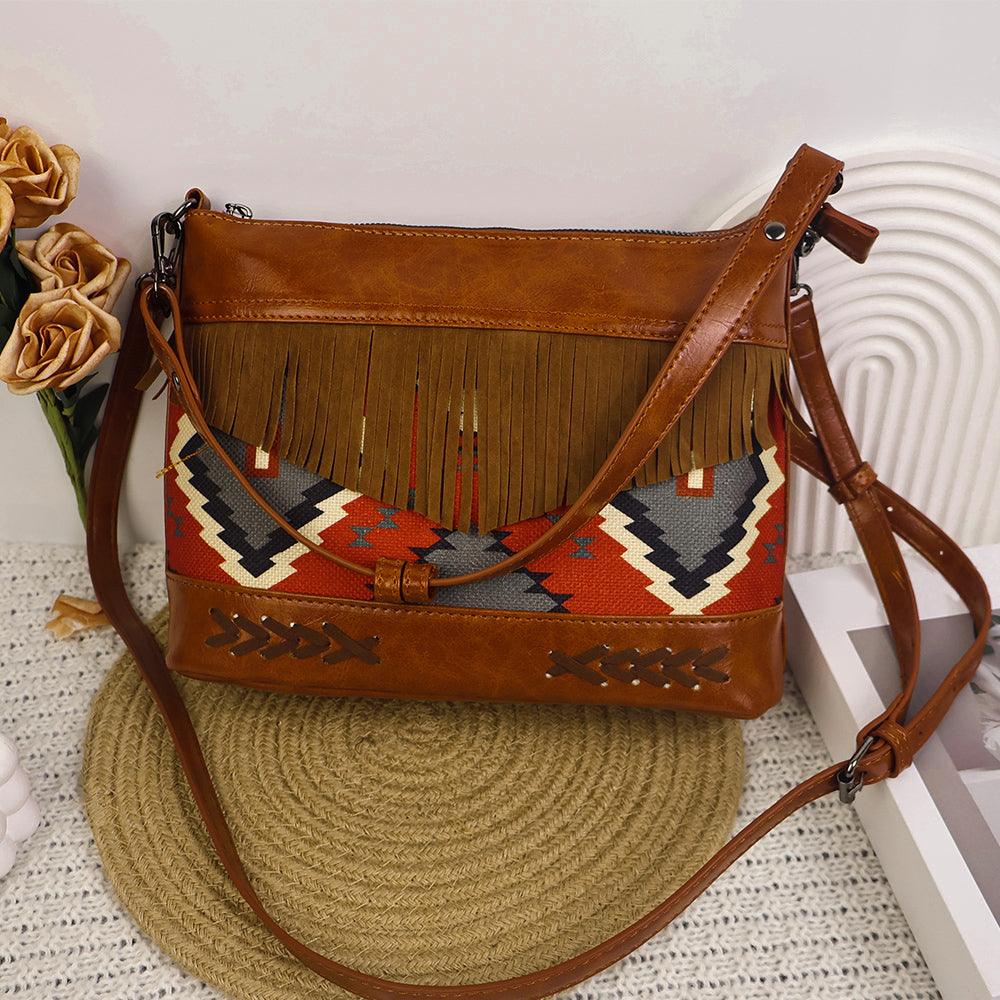 Ladies Bohemia Tassels Totem Hanging Bag SKOB059