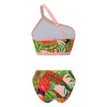 Floral and Bird Print 2PCS Bikini Set with Cover Y85 - SWEETKAMA