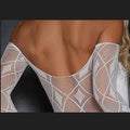 Glow in The Dark See Through Fishnet Bodystocking Dress YGLTY - SWEETKAMA