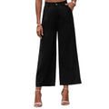 High Waist Solid Color Ladies Daily Pants LC7711481 - SWEETKAMA