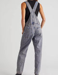 Ladies Casual Pocket Denim Overalls SKJ540 - SWEETKAMA