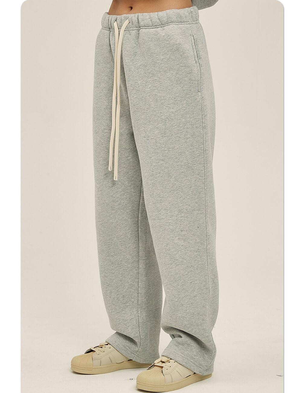 Ladies Elastic Waist Drawstring Sweatpants 7718 - SWEETKAMA