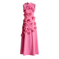 Ladies Elegant Flower Sleeveless Maxi Dress SKX1784 - SWEETKAMA