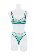 Ladies Floal Embroidery Sexy Lingerie Set HF-4156 - SWEETKAMA