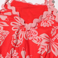 Ladies Flowerful Birds Red Maxi Dress SKX6857 - SWEETKAMA