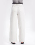 Ladies High Waist Straight Leg Denim Pants SKP284 - SWEETKAMA