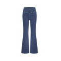 Ladies High Waisted Flare Denim Pants 997 - SWEETKAMA