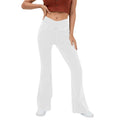 Ladies High Waisted Flare Denim Pants 997 - SWEETKAMA