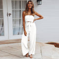 Ladies Hollow Out Daily Halter Strapless Jumpsuits LQ237 - SWEETKAMA