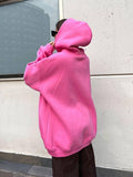 Ladies Hooded Long Sleeves Color Casual Hoodie WY0007 - SWEETKAMA