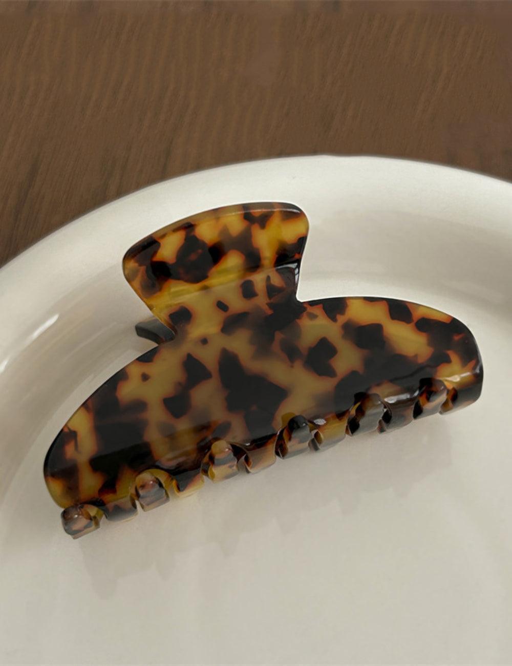 Ladies Leopard Print Fashionable Hair Clip C036 - SWEETKAMA