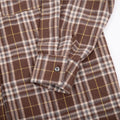 Ladies Plaid Print Long Sleeves Shirt CY0035 - SWEETKAMA