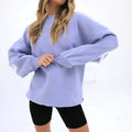 Ladies Print Daily Long Sleeves Sweatshirt 9966 - SWEETKAMA