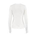 Ladies Round Neck Slim Fit Daily Casual Blouse TX1372 - SWEETKAMA