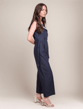 Ladies Sailor Collar Wide Leg Jumpsuit SKJ450 - SWEETKAMA