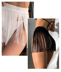 Ladies See Sheer Solid Color Tassel Covers GZZK449 - SWEETKAMA