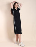 Ladies Short Sleeveless Polo Midi Dress SKD493 - SWEETKAMA