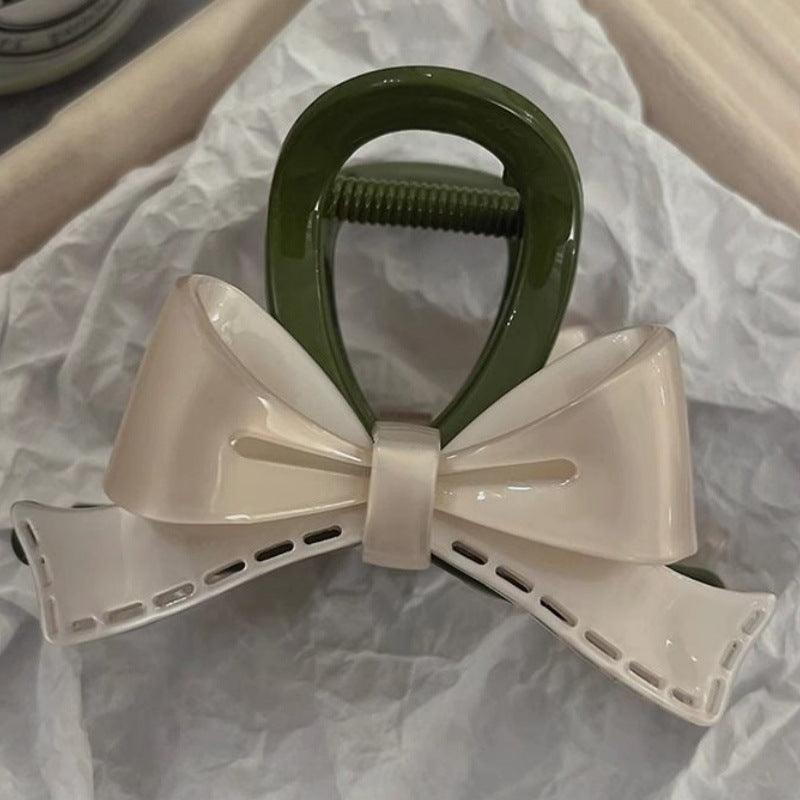 Ladies Simple Fashionable Bow Hair Clip ZJ6554-1 - SWEETKAMA