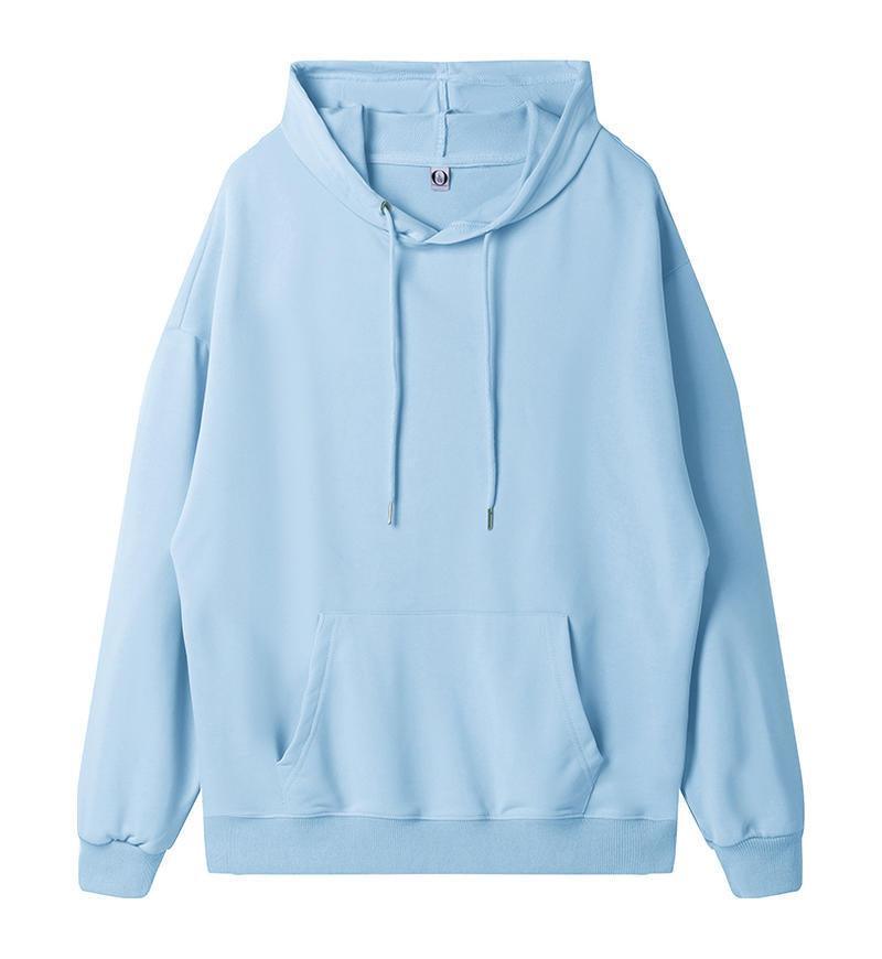 Ladies Solid Color Drawstring Hood Hoodie SKT003 - SWEETKAMA