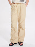 Ladies Solid Color Pockets High Waist Pants SKP350 - SWEETKAMA