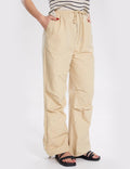 Ladies Solid Color Pockets High Waist Pants SKP350 - SWEETKAMA