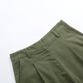 Ladies Solid Color Pockets Shorts K27788 - SWEETKAMA