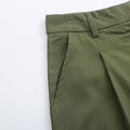 Ladies Solid Color Pockets Shorts K27788 - SWEETKAMA