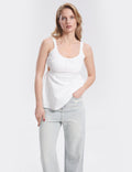 Ladies Solid Color Sleeveless Camis SKT295 - SWEETKAMA