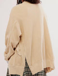 Ladies Solid Color Zip Up Ribbed Jacket SKT539 - SWEETKAMA