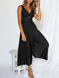 Ladies String Shoulder Overall Sleeveless Jumpsuit 2387# - SWEETKAMA