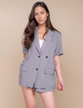 Ladies Suit Top and Shorts Sets SKST444 - SWEETKAMA