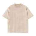 Ladies Washed Distressed Dropped Shoulder T-shirt XH230 - SWEETKAMA