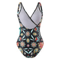 Multicolor Floral Print One Piece Swimweai with Cover Y115 - SWEETKAMA