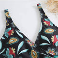 Multicolor Floral Print One Piece Swimweai with Cover Y115 - SWEETKAMA