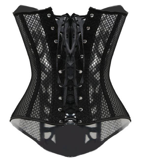 Overbust Mesh Corset 643 - SWEETKAMA