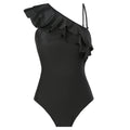 Ruffles Shoulder Straps One Piece Swimwear with Cover Y191 - SWEETKAMA