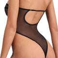 Sheer Stretch Mesh Underwire Teddy 0051 - SWEETKAMA