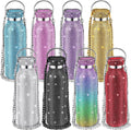 Sparkle Rhinestone Water Bottle 12/17/20/25OZ FKWB2020 - SWEETKAMA