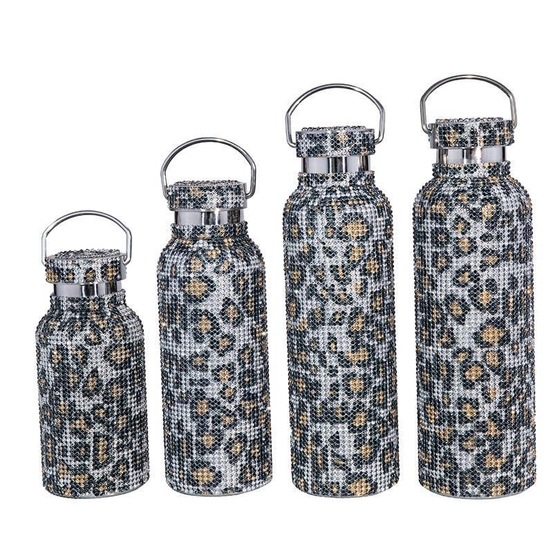 Sparkle Rhinestone Water Bottle 12/17/20/25OZ FKWB2020 - SWEETKAMA