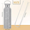 Sparkle Rhinestone Water Bottle 12/17/20/25OZ FKWB2020 - SWEETKAMA