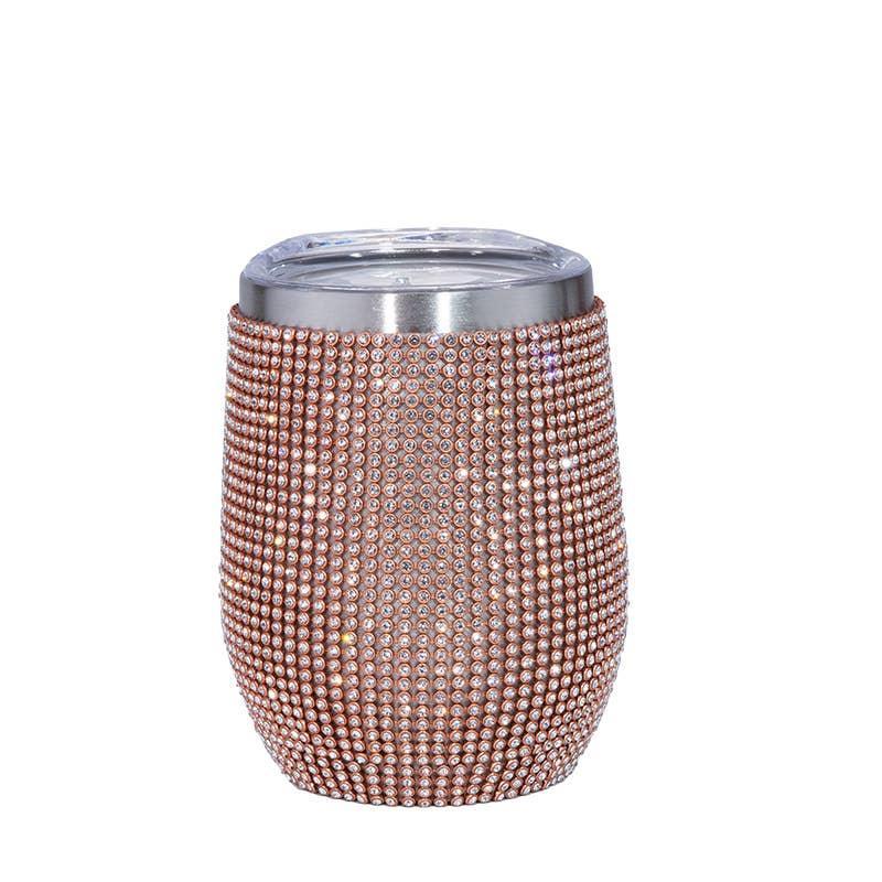 Sparkle Rhinestone Water Bottle 12oz FKWB02 - SWEETKAMA