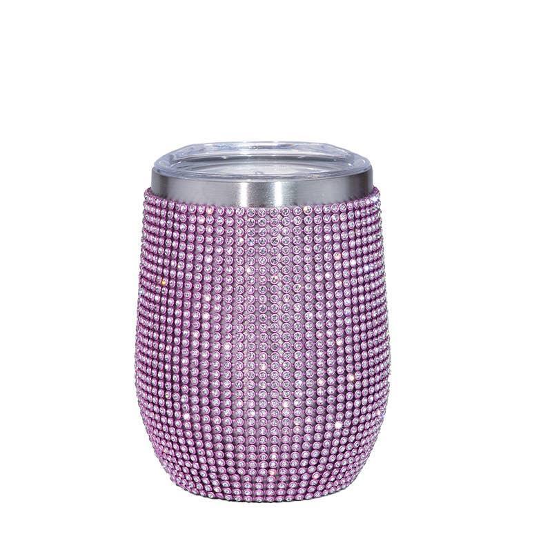 Sparkle Rhinestone Water Bottle 12oz FKWB02 - SWEETKAMA