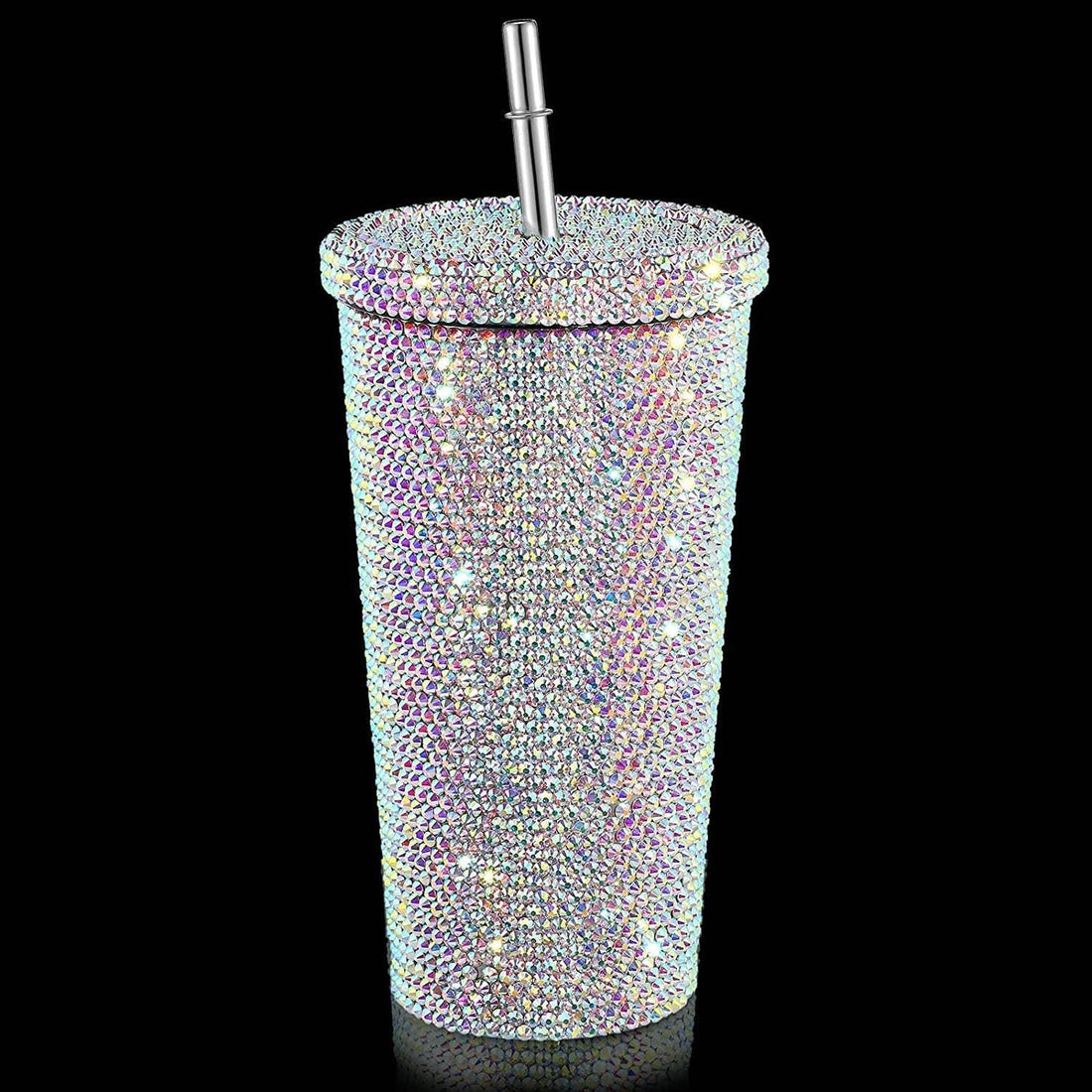 Sparkle Rhinestone Water Bottle 17oz FKWB0628 - SWEETKAMA